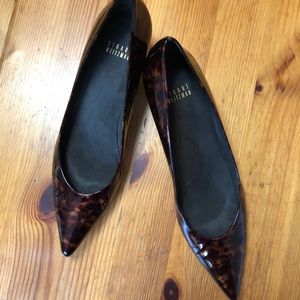 Stuart Weitzman brown tortoiseshell pump